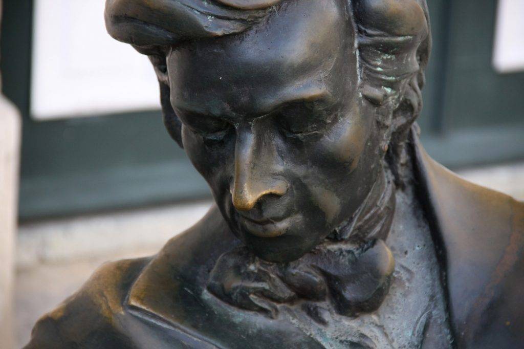 The Statue of Chopin in Havana